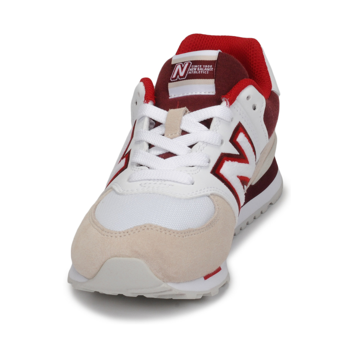 new balance 574 bambino marroni