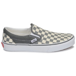 vans slip on argento