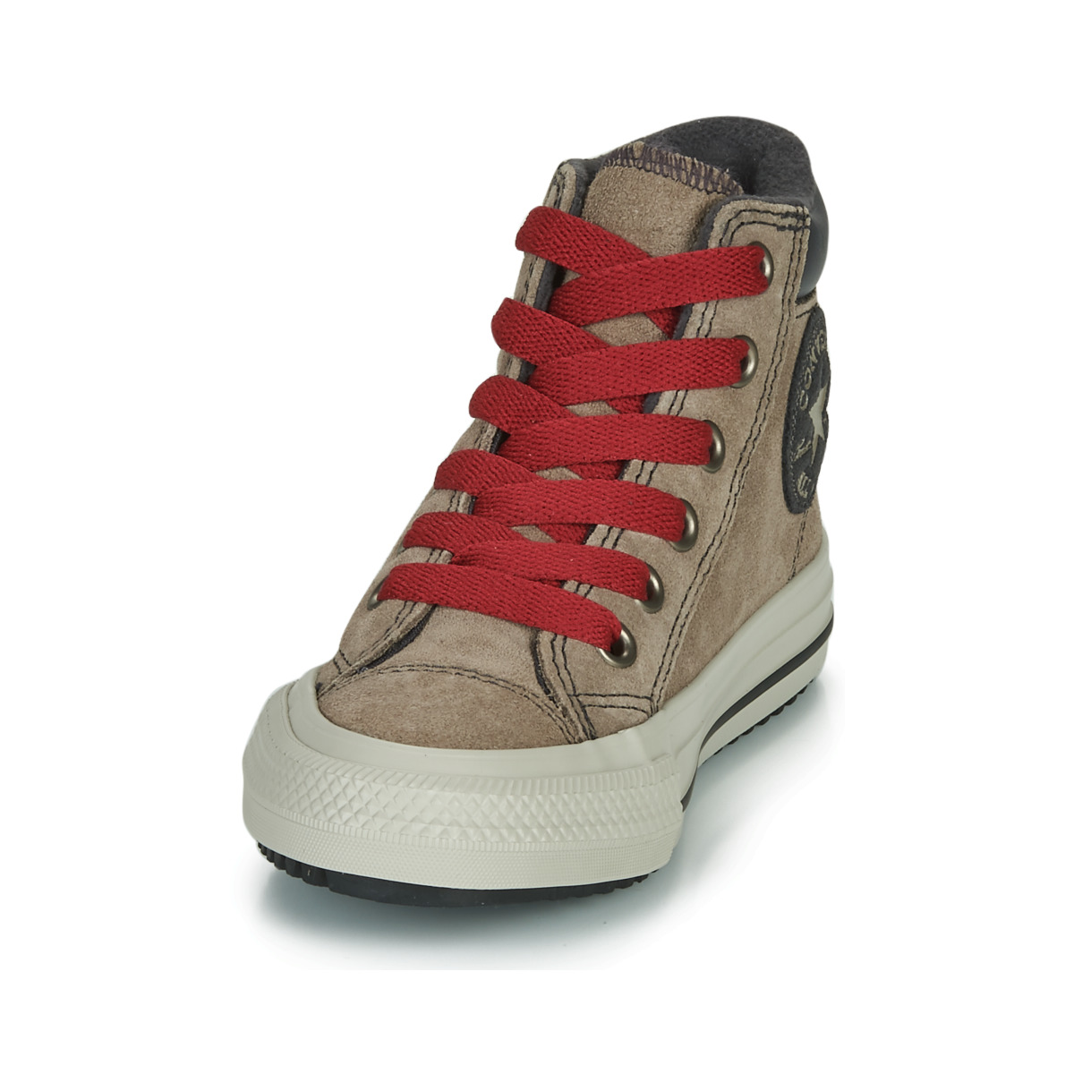 converse alte donna marrone