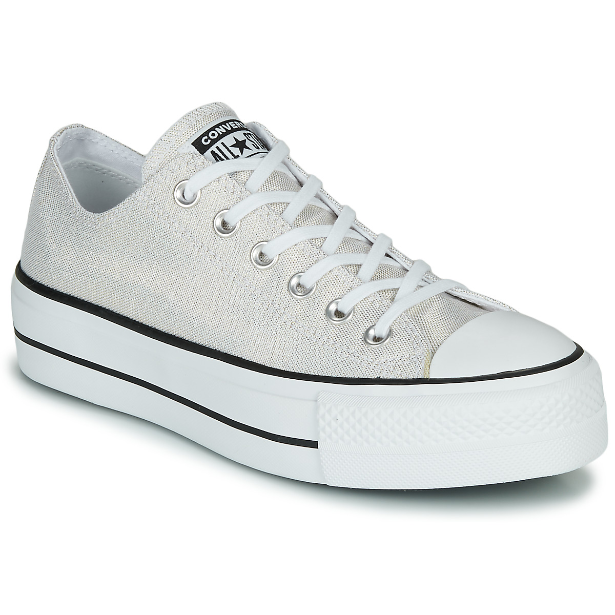 converse all star basse argento