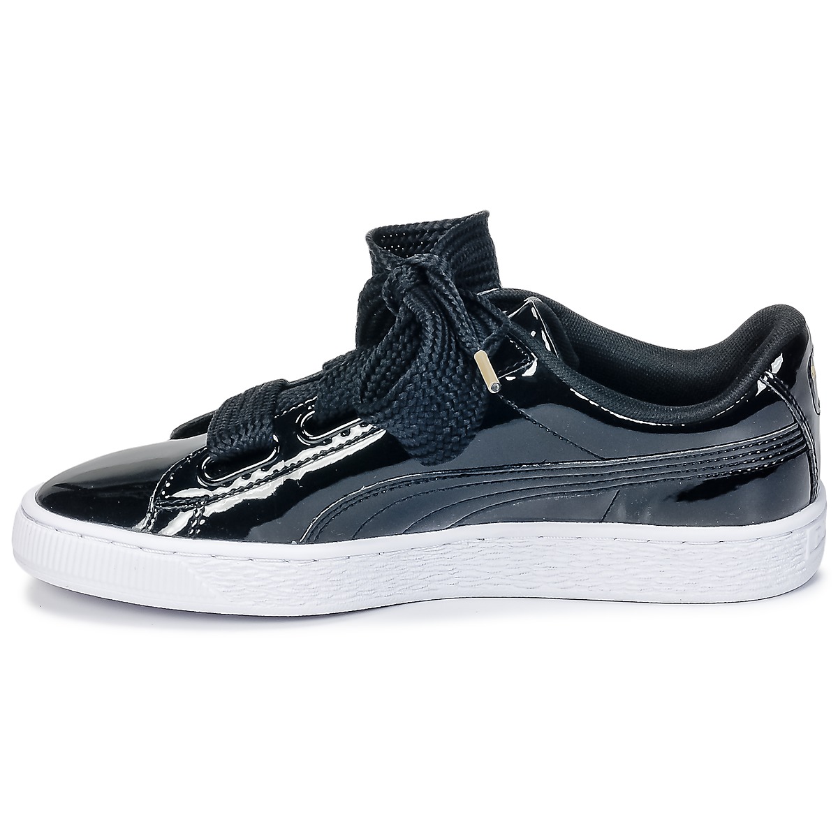 puma basket heart donna nero