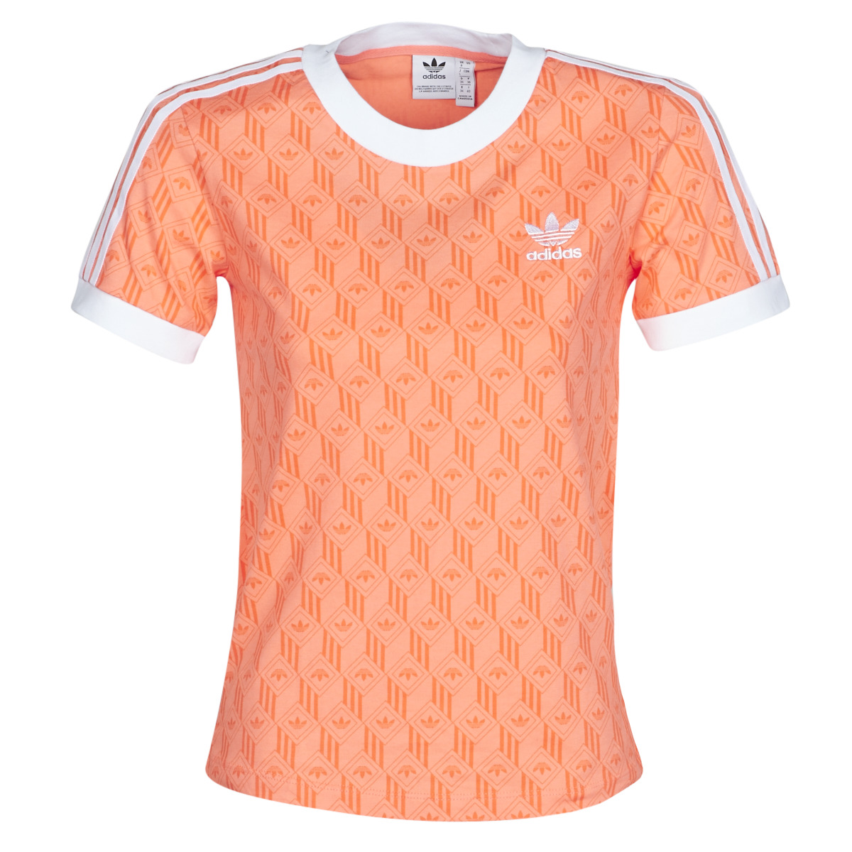 adidas t shirt donna arancione