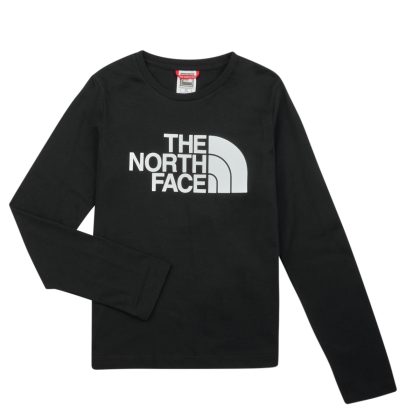 T-shirts a maniche lunghe ragazza The North Face  Teen L/S Easy Tee The North Face 196573239258