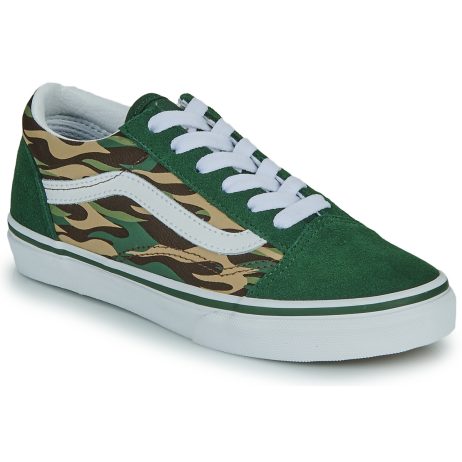 Scarpe bambini ragazza Vans  UY Old Skool  Verde Vans 196573484320