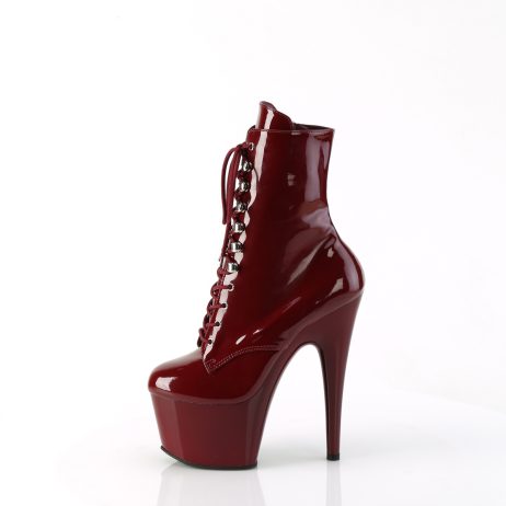 Pleaser ADORE-1020 ADO1020/BY/M Tronchetti  Tacco Altissimo 17 Plateau 7.0 Rosso Borgogna ADO1020/BY/M