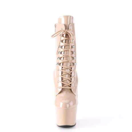 Pleaser ADORE-1020 ADO1020/ND/M Tronchetti  Tacco Altissimo 17 Plateau 7.0 Beige ADO1020/ND/M