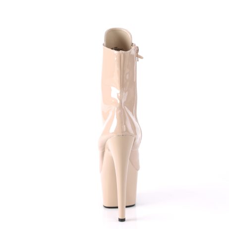 Pleaser ADORE-1020 ADO1020/ND/M Tronchetti  Tacco Altissimo 17 Plateau 7.0 Beige ADO1020/ND/M