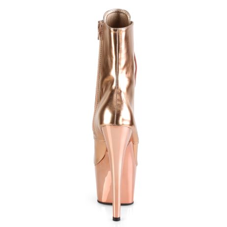 Pleaser ADORE-1020 ADO1020/ROGMPU/ROGCH Tronchetti  Tacco Altissimo 17 Plateau 7.0 Oro ADO1020/ROGMPU/ROGCH