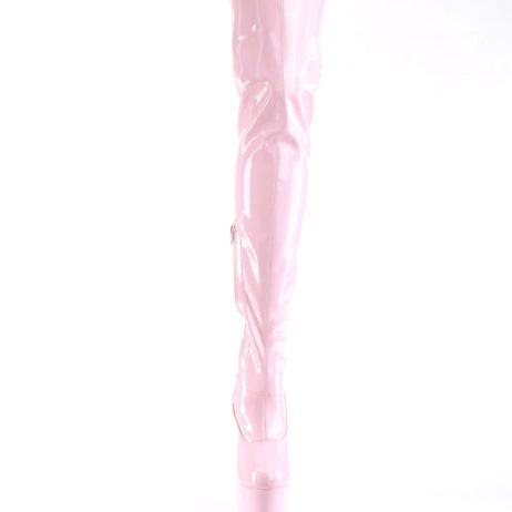 Pleaser ADORE-3000HWR ADO3000HWR/BPHG/M Stivali Sopra il Ginocchio  Tacco Altissimo 17 Plateau 7.0 Rosa ADO3000HWR/BPHG/M