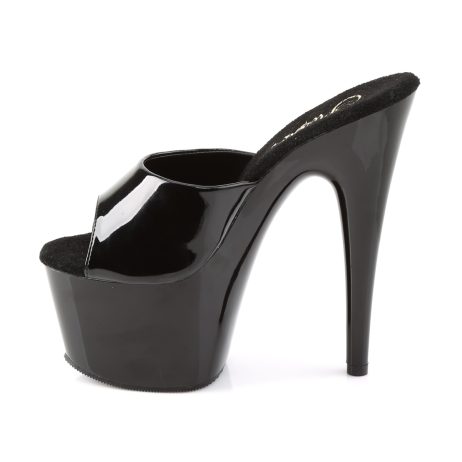 Pleaser ADORE-701 ADO701/B/M Sabot Donna  Tacco Altissimo 17 Plateau 7.0 Nero ADO701/B/M