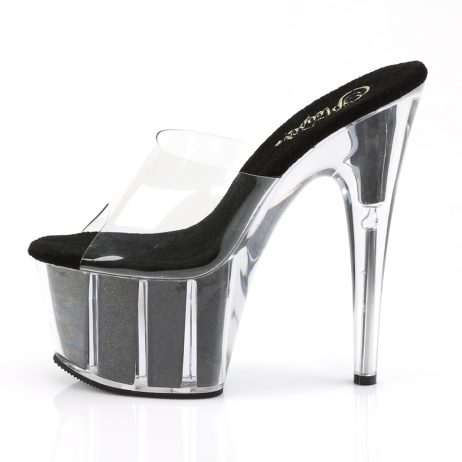 Pleaser ADORE-701G ADO701G/C/B Sabot Donna  Tacco Altissimo 17 Plateau 7.0 Nero ADO701G/C/B