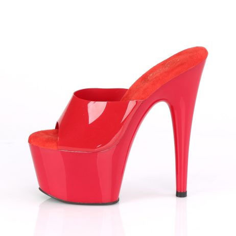 Pleaser ADORE-701N ADO701N/RTPU/M Sabot Donna  Tacco Altissimo 17 Plateau 7.0 Rosso ADO701N/RTPU/M