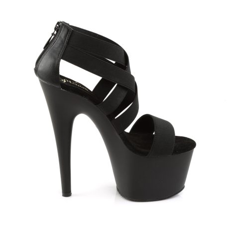 Pleaser ADORE-769 ADO769/B/M Sandali Donna  Tacco Altissimo 17 Plateau 7.0 Nero ADO769/B/M