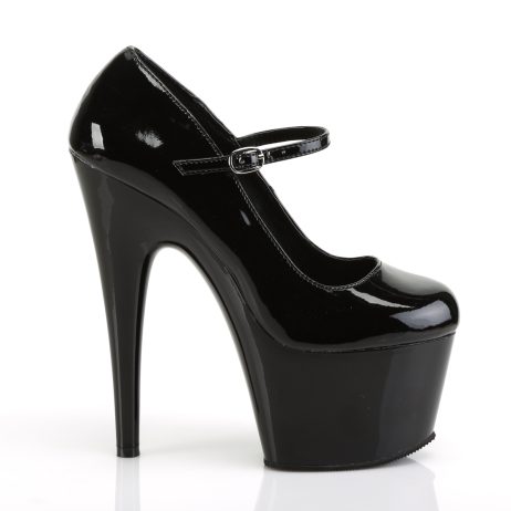 Pleaser ADORE-787 ADO787/B/M Decollete  Tacco Altissimo 17 Plateau 7.0 Nero ADO787/B/M