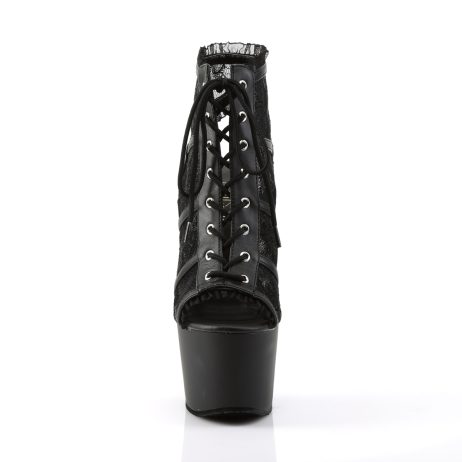 Pleaser ADORE-796LC ADO796LC/BM/M Tronchetti  Tacco Altissimo 17 Plateau 7.0 Nero ADO796LC/BM/M