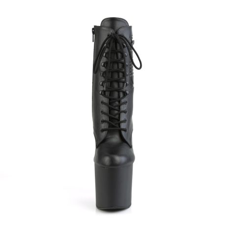 Pleaser BONDGIRL-1020PK BOND1020PK/BPU/M Tronchetti  Tacco Altissimo 19 Plateau 8.9 Nero BOND1020PK/BPU/M