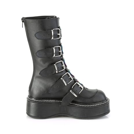 DemoniaCult EMILY-330 EMI330/BVL Scarpe Donna  Tacco 5 Nero EMI330/BVL