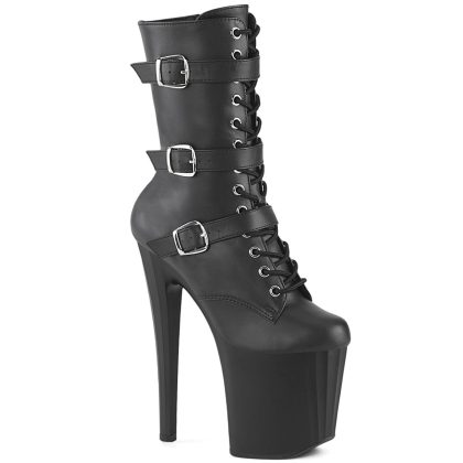 Pleaser ENCHANT-1043 ENC1043/BPU/M Tronchetti  Tacco Altissimo 19 Plateau 9.5 Nero ENC1043/BPU/M