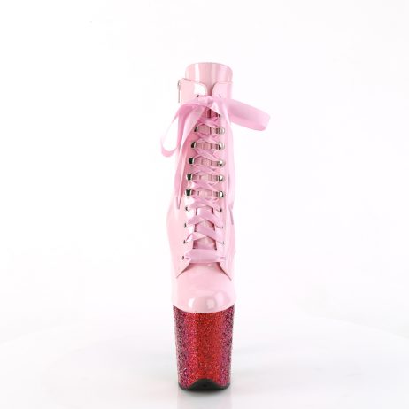 Pleaser FLAMINGO-1020HG FLAM1020HG/BPHG/RBG Tronchetti  Tacco Altissimo 20 Plateau 10.0 Rosa FLAM1020HG/BPHG/RBG