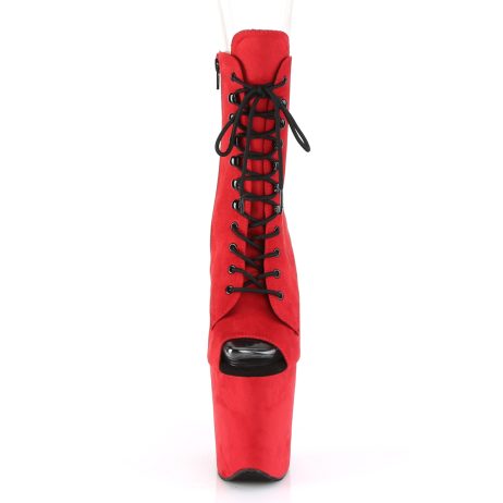 Pleaser FLAMINGO-1021FS FLAM1021FS/RFS/M Tronchetti  Tacco Altissimo 20 Plateau 10.2 Rosso FLAM1021FS/RFS/M