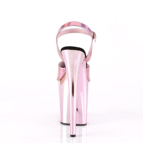 Pleaser FLAMINGO-809HG FLAM809HG/BPHG/BPCH Sandali con Cinturino  Tacco Altissimo 20 Plateau 10.0 Rosa FLAM809HG/BPHG/BPCH