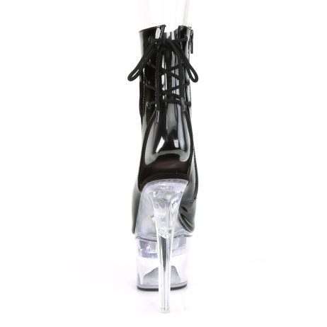 Pleaser FLASHDANCE-1018-7 FDANCE1018-7/B/C Tronchetti  Tacco Altissimo 17 Plateau 7.0 Nero FDANCE1018-7/B/C