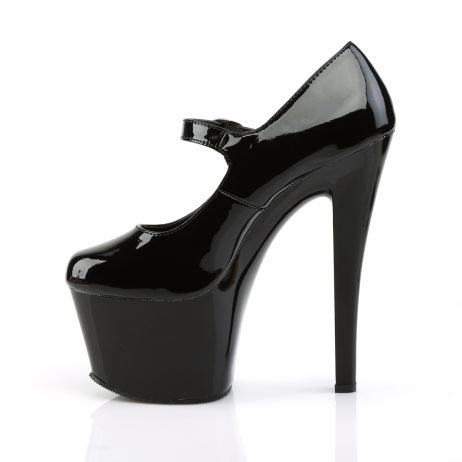 Pleaser SKY-387 SKY387/B/M Decollete  Tacco Altissimo 17 Plateau 7.0 Nero SKY387/B/M