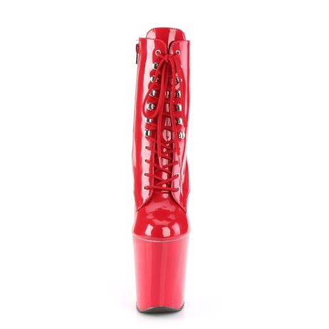 Pleaser XTREME-1020 XTM1020/R/M Tronchetti  Tacco Altissimo 20 Plateau 10.0 Rosso XTM1020/R/M