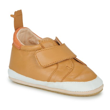 Ballerine bambina ragazza Easy Peasy  MY BLUBLU BASKET VELCRO  Marrone Easy Peasy 3608925704422