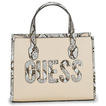 Borsa Shopping donna Guess  SILVANA  Beige Guess 190231758938