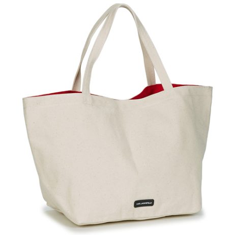 Borsa-Shopping-donna-Karl-Lagerfeld-RUE-ST-GUILLAUE-CANVAS-TOTE-Beige-Karl-Lagerfeld-8720092106597-1