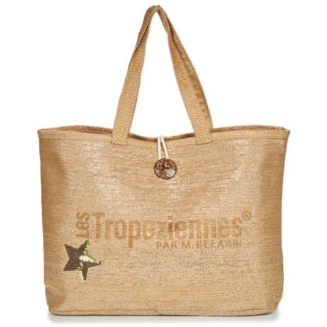 Borsa Shopping donna Les Tropéziennes par M Belarbi  PANAMA  Beige Les Tropéziennes par M Belarbi 3700940573585