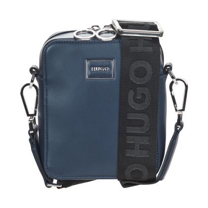 Borsa Shopping uomo HUGO  Elliott_NS zip  Marine HUGO 4063536373990