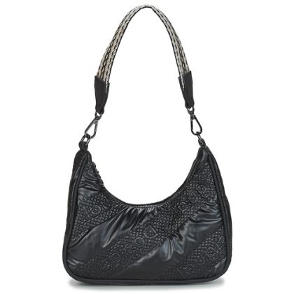 Borsa a spalla donna Desigual  BOLS_TAIPEI MEDLEY  Nero Desigual 8445110147528