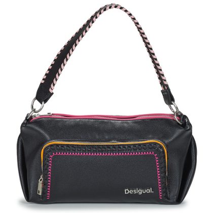 Borsa a spalla donna Desigual  PRIME URUS MAXI  Nero Desigual 8445110510780