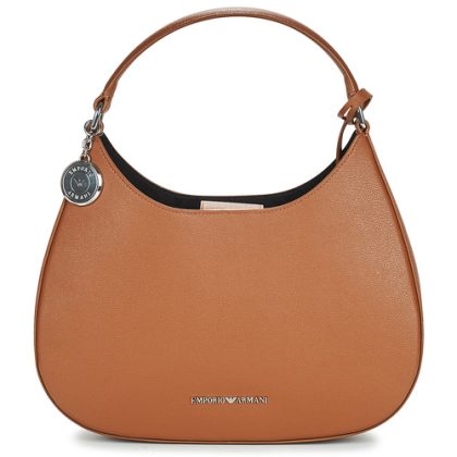 Borsa a spalla donna Emporio Armani  WOMAN'S HOBO BAG  Marrone Emporio Armani 8057767838034