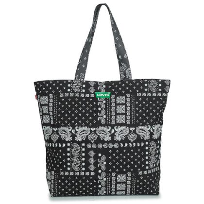 Borsa a spalla donna Levis  GRAPHIC MARKET TOTE  Nero Levis 7626725542118