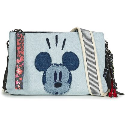 Borsa a tracolla donna Desigual  MICKEY DENIM DORTMUND  Blu Desigual 8445110262566