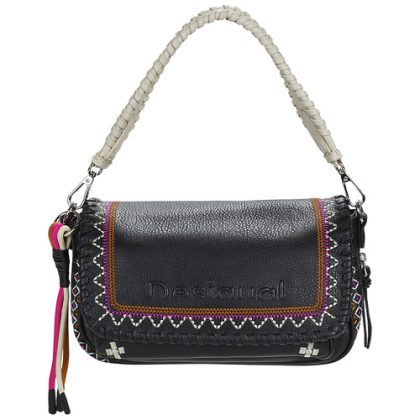 Borsa a tracolla donna Desigual  RIGOBERTA TROMSO  Nero Desigual 8445110450703