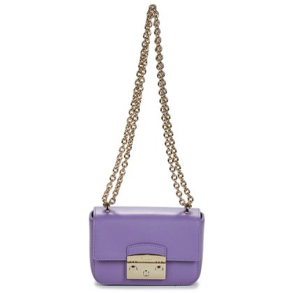 Borsa a tracolla donna Furla  METROPOLIS MINI CROSSBODY  Viola Furla 8050597365398