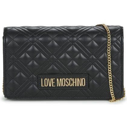 Borsa a tracolla donna Love Moschino  JC4079  Nero Love Moschino 8058051560792