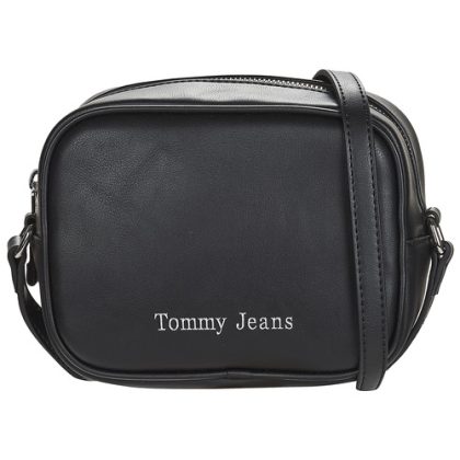 Borsa a tracolla donna Tommy Jeans  TJW MUST CAMERA BAG REGULAR PU  Nero Tommy Jeans 8720645299301