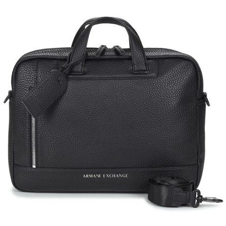 Borsa porta documenti uomo Armani Exchange  BRIEFCASE  Nero Armani Exchange 8057970740278