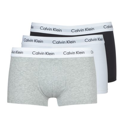 Boxer uomo Calvin Klein Jeans  COTTON STRECH LOW RISE TRUNK X 3  Nero Calvin Klein Jeans 5051145736960