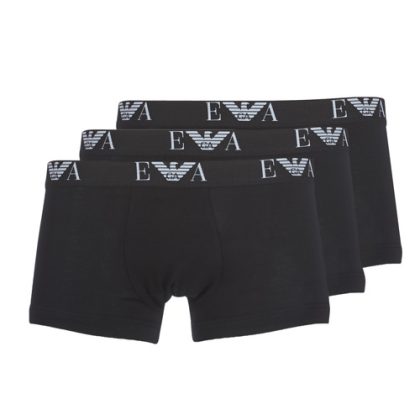 Boxer uomo Emporio Armani  CC715-PACK DE 3  Nero Emporio Armani 8055185926951