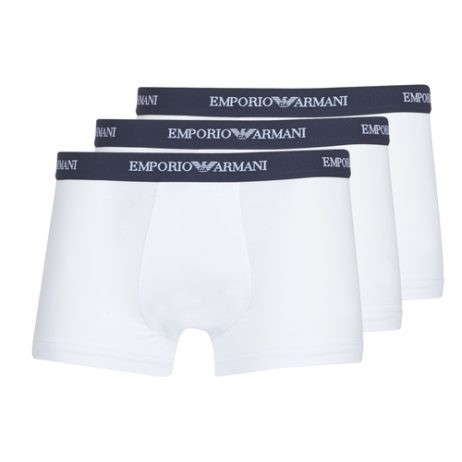 Boxer uomo Emporio Armani  CC717-PACK DE 3  Bianco Emporio Armani 8056047068017