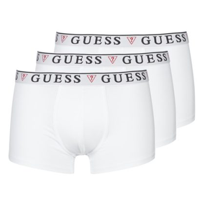 Boxer uomo Guess  BRIAN BOXER TRUNK PACK X3  Bianco Guess 7613419069662