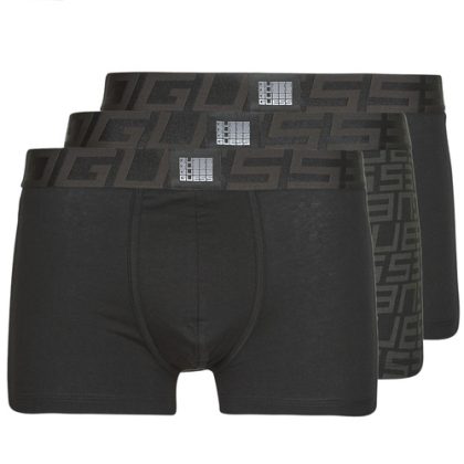 Boxer uomo Guess  IDOL BOXER TRUNK PACK X3  Nero Guess 7622336350975