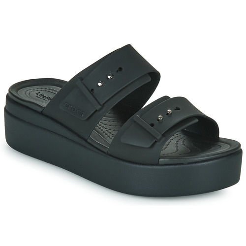 CROCS BROOKLYN SANDAL LOWWDG W  Nero