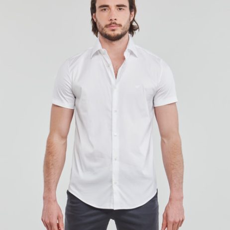 Camicia-a-maniche-corte-uomo-Emporio-Armani-8N1C91-Bianco-Emporio-Armani-8052130008076-1